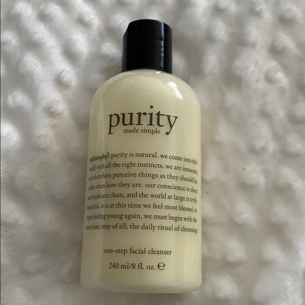 Purity made simple one step facial cleanser